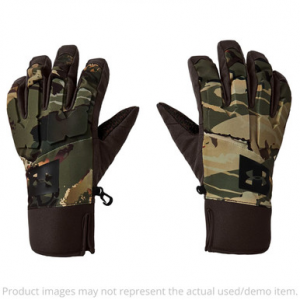Under Armour Mid Season Windstopper Glove UA Forest 2.0 Camo/Timber/Black MD 1318575-988002 - Like New UA5885 in Ua Forest Camo