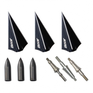 Bear Archery Bear 3-Blade RazorHead VWS Kit ABH1753B