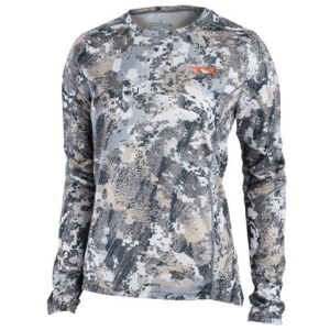 Sitka Gear Sitka Women's Core Lt Wt Crew Top - LS Optifade Elevated II XX Large 10076-EV-XXL Top, 2XL