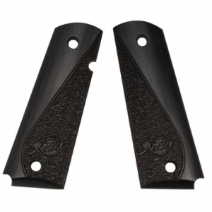 Kimber Stipple/Scallop Grey Laminate Full-Size Grips 1000590A Open Packaging, As New UA2616