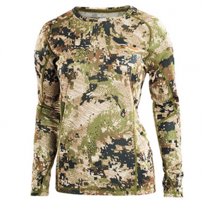 Sitka Gear Sitka Women's Core Lt Wt Crew Top LS Optifade Subalpine Large 10053-SA-L Top