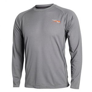 Sitka Gear Sitka Core Lt Wt Crew Top - LS Woodsmoke X Large 10033-WS-XL Top