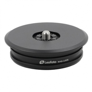 Leofoto MA-X Connecting Heads X Bowl Adapter w/100mm Bowl MA-100X