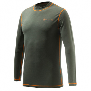 Beretta Merino Base Long Sleeve T-Shirt Green Large IM201T19690715L
