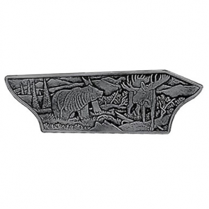 Blaser R8 Luxus Bear & Moose Left Sideplate C4900012