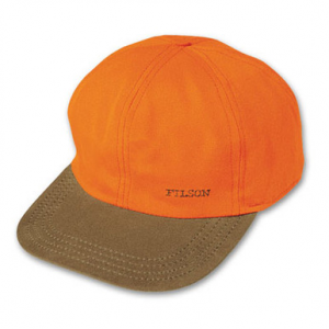 Filson XXL Blaze Orange Insulated Tin Cloth Cap 60074, 2XL