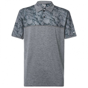 Oakley Sand Block Dark Slate Polo Shirt Small FOA404354-94A-S