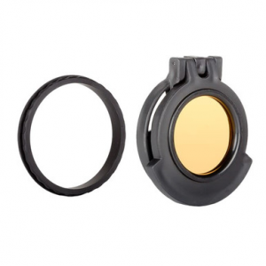 Tenebraex Objective Amber Flip Cover w/ Adapter Ring for 42mm Kahles and Swarovski Scopes SDO000-KH5042-ACR