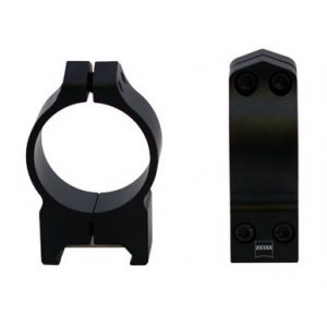 Zeiss Sport Optics Zeiss Victory Weaver Style 30mm Perma Attached Med 214M Scope Ring Set 000000-0490-100