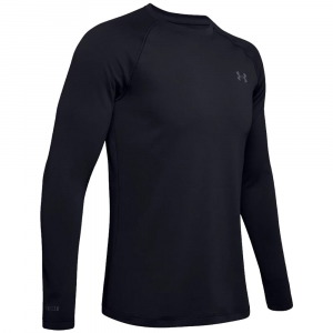 Under Armour Packaged Base 2.0 Crew Top Black XL 1343244-001006 Top, 2XL
