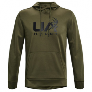 Under Armour Armour Fleece Hunt Icon Hoodie Marine OD Green/Black LG 1375114-390005