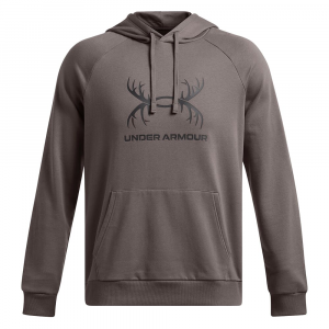 Under Armour Rival Fleece Antler Hoodie Fresh Clay XXL 1388086-176006, 2XL