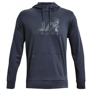 Under Armour Whitetail Armour Fleece Hunt Icon Hoodie Downpour Gray/Gravel 3XL 1375114-044006, M