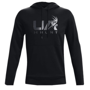 Under Armour Armour Fleece Hunt Icon Hoodie Black/Pitch Grey SM 1375114-001003