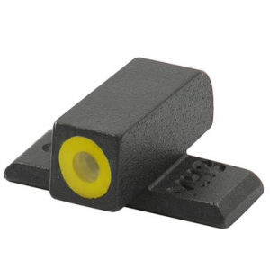 Meprolight USA Meprolight Hyper-Bright Sig Sauer 9mm/.357SIG P-Frame Fixed Yellow Ring/Green Dot Tritium Illum Front Pistol Sight 0401103127