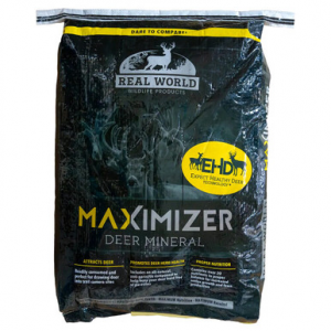 Real World Wildlife Products Maximizer Plus Mineral 40lb Bag MAXIMIZER-PLUS-MINERAL-40LB