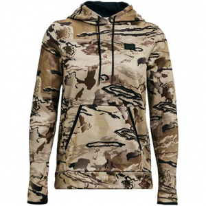 Under Armour Women's Camo AF Hoodie UA Barren Camo/Blk/Blk LG 1365598-999001