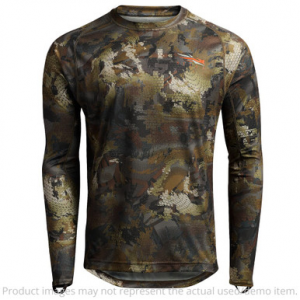 Sitka Gear CORE Lt Wt Crew Top - LS Optifade Timber Medium 10064-TM-M Damaged Packaging No Tags DP0027 Top in Waterfowl Timber, M
