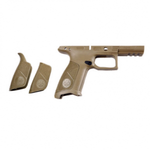 Beretta APX No Finger Grooves FDE Grip Frame w/(2) Backstraps E02046