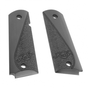 Kimber Stipple/Scallop Grey Laminate Full Size Grips 1000590A - As New UA2167