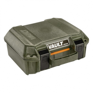 Pelican Vault V100C Small WL/WF Olive Drab Green Case VCV100-0020-ODG