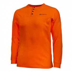 Beretta Henley Blaze Orange X Large TS242T14350431XL Top