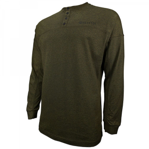 Beretta Henley Green Melange Small TS242T14350762S Top, S