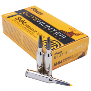Sig Sauer Ammo 6mm Creedmoor 100gr Elite Tipped Hunting 20/Box E6MMCTH2-20