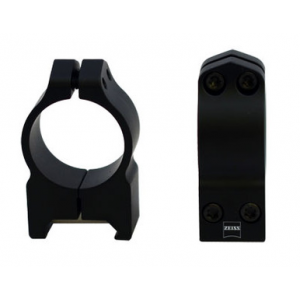 Zeiss Sport Optics Zeiss Victory Weaver Style 1" Perma Attached Med 201M Scope Ring Set 000000-0490-092