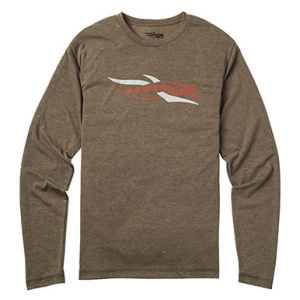 Sitka Gear Sitka Logo Long Sleeve T-Shirt 20045 Top