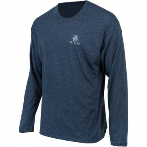 Beretta USA 2.0 Long Sleeve T-Shirt Navy Heather 3XL TS230T1890051YXXXL