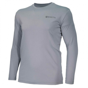 Beretta US Tech LS T-Shirt Grey Castlerock Large TS671T13220911L Top