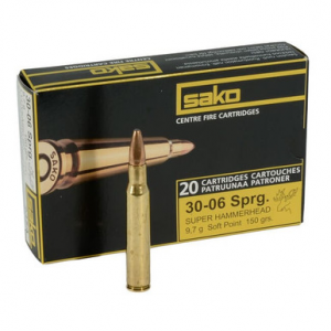 Sako 30-06 Sprg 150gr Super Hammerhead Rifle Ammunition