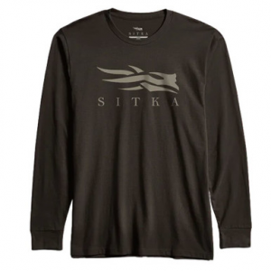 Sitka Gear Icon Long Sleeve T-Shirt Earth Small 600419-EA-S Top