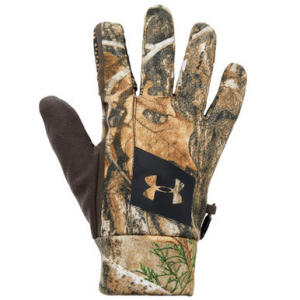 Under Armour Men's Early Fleece Glove RT Edge/Mvrck Brn/Blk MD 1318574-991002