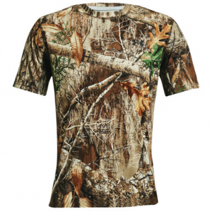 Under Armour Iso-Chill Brushline SS Shirt RT Edge/Blk XL 1361310-991005 in Realtree Edge