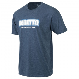 Beretta Retro 2.0 SS T-Shirt Navy Heather 3XL TS225T1890051YXXXL Top, 2XL