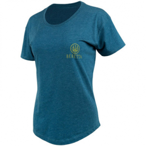 Beretta Aeon Short Sleeve T-Shirt Steel Blue Heather X Small TS108T189005AVXS