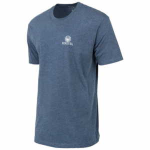 Beretta USA 2.0 SS T-Shirt Navy Heather Large TS226T1890051YL Top