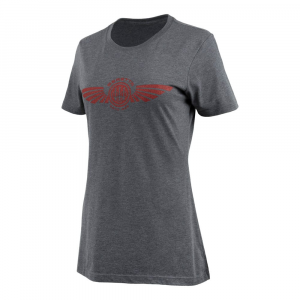 Beretta Dea Wings T-Shirt Heather Grey 2XL TS110T1890090UXXL Top in Gray, S