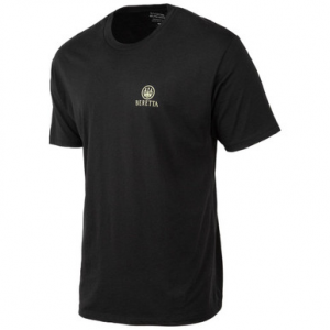 Beretta Rail SS T-Shirt Black Small TS223T18900999S Top