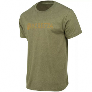 Beretta Hardline Short Sleeve T-Shirt Heather Mil Green Large TS219T189007AUL