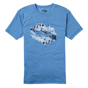 Sitka Gear Sitka Ram Short Sleeve T-Shirt Lake Blue 20043-LB Top