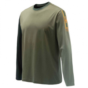 Beretta Victory Corporate LS T-Shirt Green 3XL TS352T15570715XXXL Top