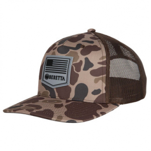 Beretta PM Trucker Hat Hat Brown Duck Camo BC045T1675085W