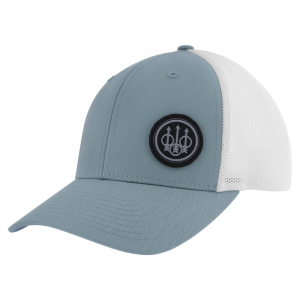 Beretta TK FlexFit Trucker Hat Hat Smoke/White Medium BC019T1675012YM in Blue, M