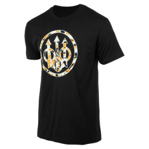 Beretta Heritage SS T-Shirt Black Brown Special Large TS735T18900081L Top