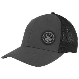 Beretta TK FlexFit Trucker Hat Hat Black/Gray Medium BC019T16750944M, M