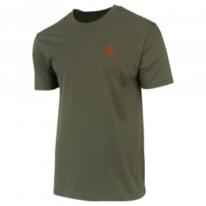 Beretta Legacy T-Shirt Military Green X Large TS215T18900750XL Top in Odg, XL