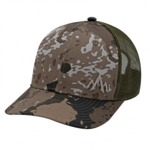 Pnuma Outdoors Hex Camo Trucker Hat Cap Caza OV OSFM CP-HX-OV